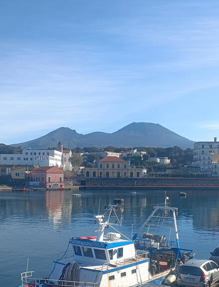 Vesuvius from the sea Vesuvius from the sea